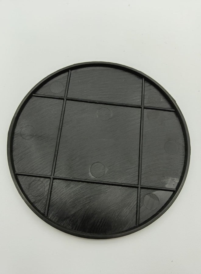 WAR BASE WEST 100mm Round Gaming Base, Pack of 1, Black, Compatible with Warhammer 40K and Age of Sigmar - Image 3
